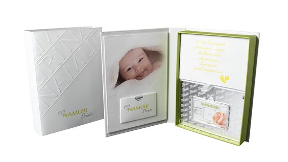 Pietra certificata Namuri Bambino Prints in Diamante Diamante 0.06 Ct NPD06GVS1 - NPD06GVS1